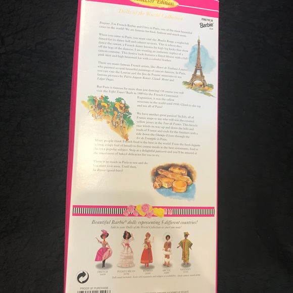 1996 2nd Edition French Barbie - Picture 4 of 7